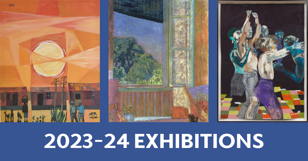 Peter Clarke, That Evening Sun Goes Down, 1960; Pierre Bonnard, The Open Window, 1921;Wardel Milan, Pulse. That’s that Orlando moon, 808 club bass. That’s that keep dancing, that’s that never stop, 2022