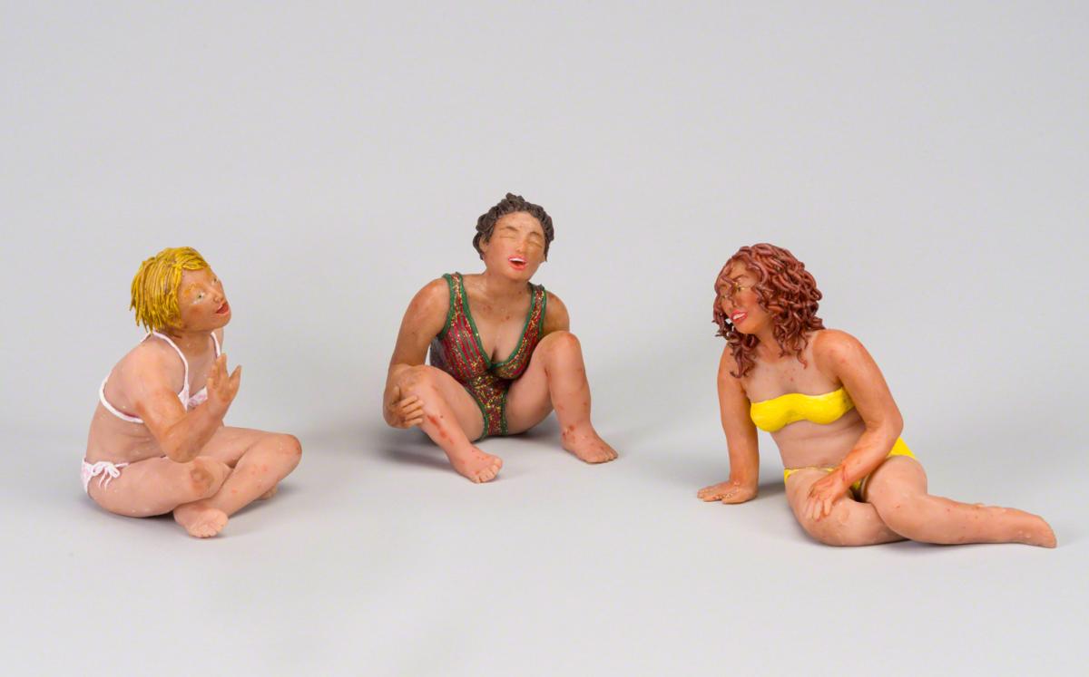 Sarah Anne Johnson, Girls on the Beach, 2005.