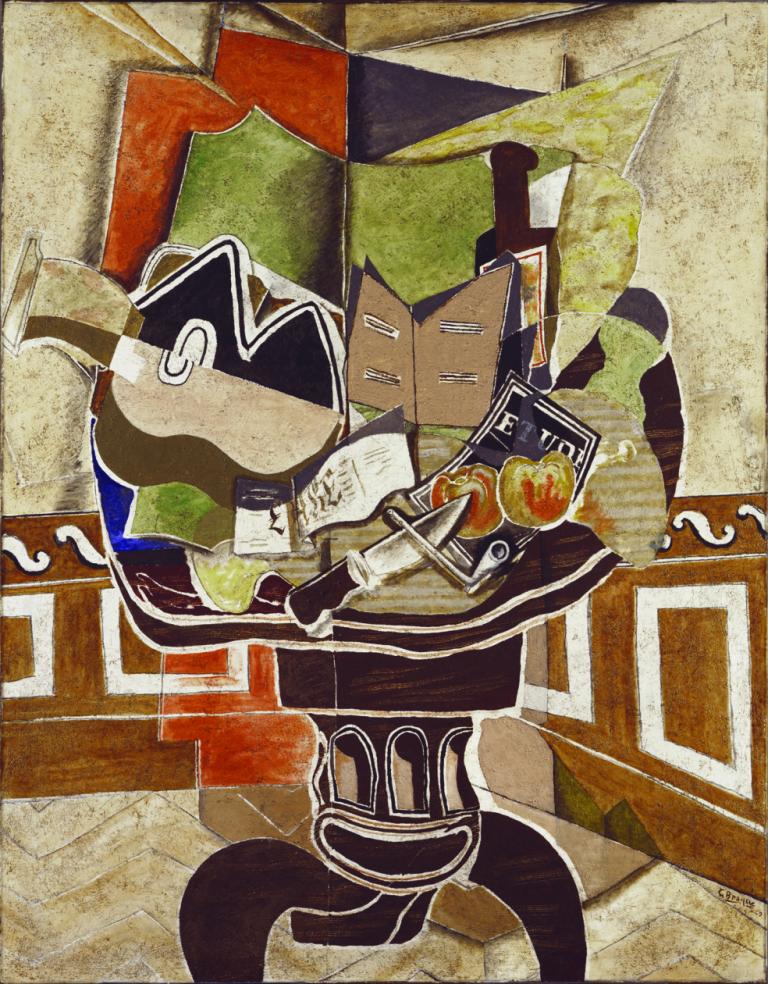 Georges Braque, "The Round Table," 1929 Georges Braque, "The Round Table," 1929