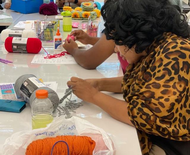 Crochet Circle at Phillips@THEARC