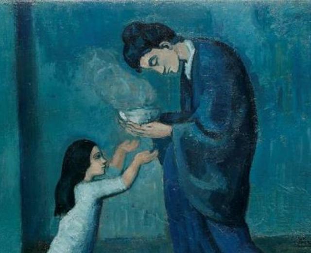 Painting of Picasso
