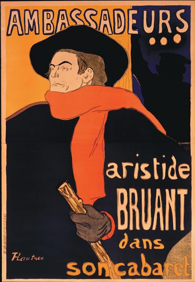 Ambassadeurs Aristide Bruant_Toulouse-Lautrec