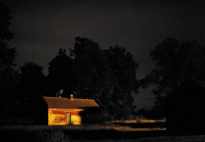 Decision to Leave. Magnolia Plantation on the Cane River, Louisiana 